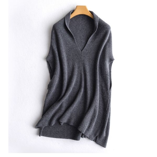 new autumn winter female sweater 100% cashmere sweater women vest v- neck pullover sleeveless loose wool shawl y201128, White;black
new autumn winter female sweater 100% cashmere sweater women vest v- neck pullover sleeveless loose wool shawl y201128, White;black