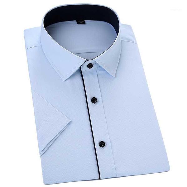 quality men dress shirts 2020 casual man fashion short sleeve slim fit solid casual business man's shirt camisa masculina 4xl1, White;black
quality men dress shirts 2020 casual man fashion short sleeve slim fit solid casual business man's shirt camisa masculina 4xl1, White;black