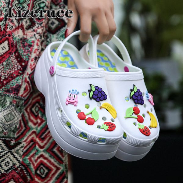 summer croc clogs slip on garden platform beach sandals flip flop women casual water aqua swimming classic shoes increase height x1020, Black
summer croc clogs slip on garden platform beach sandals flip flop women casual water aqua swimming classic shoes increase height x1020, Black