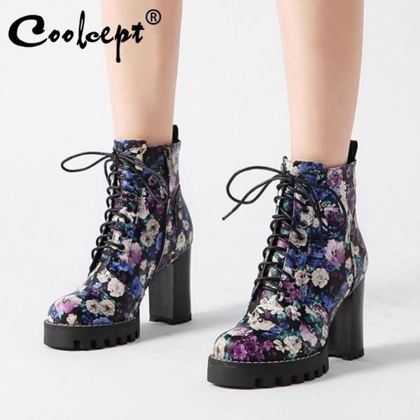coolcept woman ankle boots real leather print platform woman high heel boots fashion cool winter shoes footwear size 34-42, Black
coolcept woman ankle boots real leather print platform woman high heel boots fashion cool winter shoes footwear size 34-42, Black