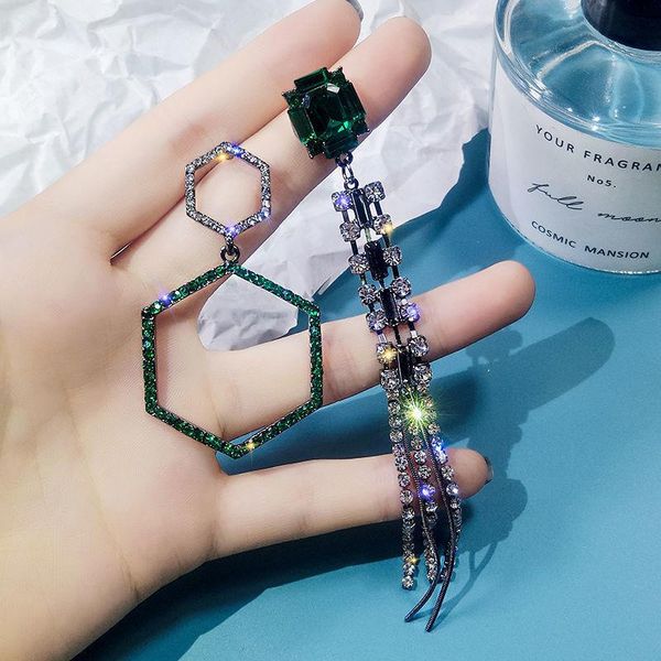 fashion new earrings long section three chain geometry tassel woman earrings for women jewelry wholesale, Silver
fashion new earrings long section three chain geometry tassel woman earrings for women jewelry wholesale, Silver