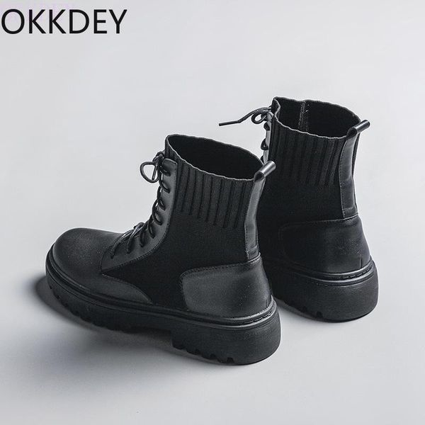 boots 2021 spring and autumn single british style thick-soled fashion handsome locomotive short1, Black
boots 2021 spring and autumn single british style thick-soled fashion handsome locomotive short1, Black