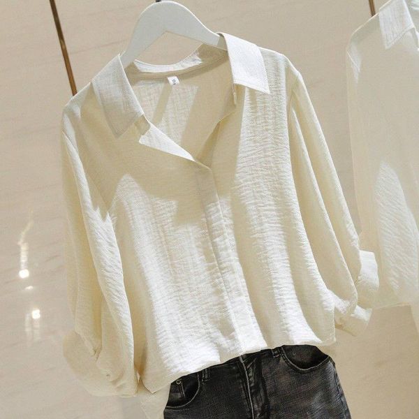 women's blouses & shirts 2021 summer women cotton blouse loose v-neck ladies white batwing sleeve brand plus size - 4xl casual clothi
women's blouses & shirts 2021 summer women cotton blouse loose v-neck ladies white batwing sleeve brand plus size - 4xl casual clothi