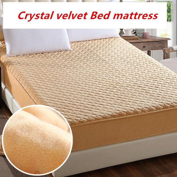 sheets & sets europe autumn and winter thicken warm crystal velvet bed mattress non-slip cotton quilt cover solid color sheet
sheets & sets europe autumn and winter thicken warm crystal velvet bed mattress non-slip cotton quilt cover solid color sheet
