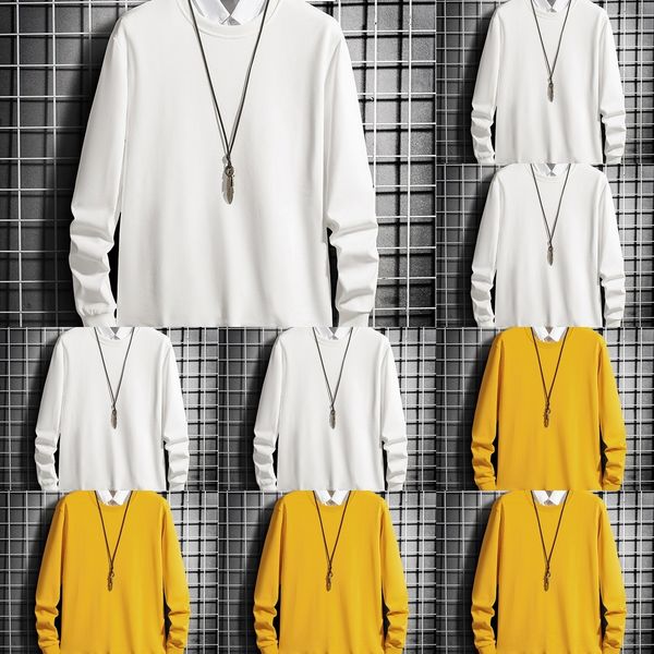 4dza5 spring and men new men's coat korean fashion coat loose casual sweater solid color personality round neck sweater for autumn pbl2, Black
4dza5 spring and men new men's coat korean fashion coat loose casual sweater solid color personality round neck sweater for autumn pbl2, Black