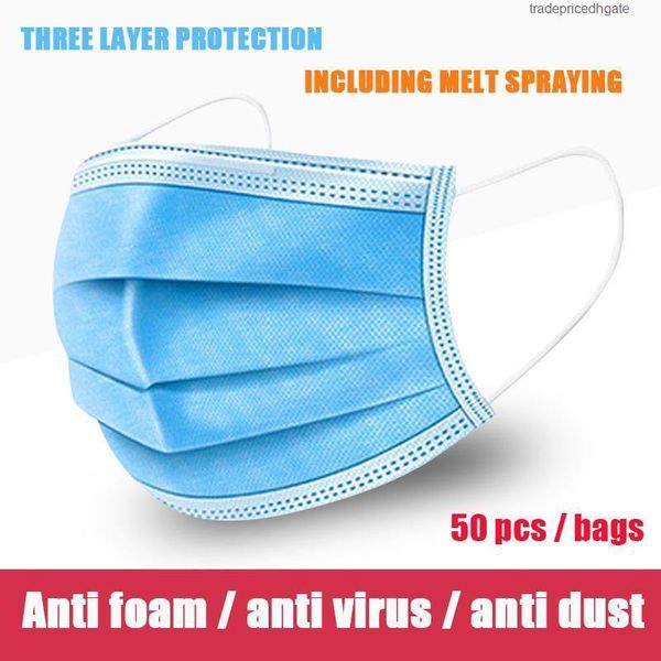 factory9edpnon-woven fog anti dust 50/100pcs dust-proof daily disposable melt blown three-layer mouth mask
factory9edpnon-woven fog anti dust 50/100pcs dust-proof daily disposable melt blown three-layer mouth mask