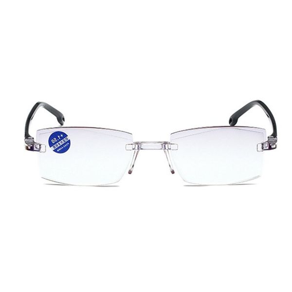 men women rimless reading bifocal far near anti blue light magnification eyewear presbyopic glasses diopter +150 +200
men women rimless reading bifocal far near anti blue light magnification eyewear presbyopic glasses diopter +150 +200