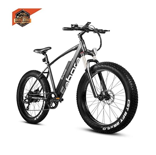eahora e1.0 fat tire electric bike beach snow bicycle 26" 4.0 inch fat tire ebike 500w 48v/10.4ah electric mountain bicycle with shiman
eahora e1.0 fat tire electric bike beach snow bicycle 26" 4.0 inch fat tire ebike 500w 48v/10.4ah electric mountain bicycle with shiman