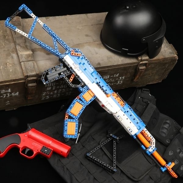 4544diy outdoor sport toy assembling blocks can shoot gun model military wind early education birthday gift for boy children
4544diy outdoor sport toy assembling blocks can shoot gun model military wind early education birthday gift for boy children