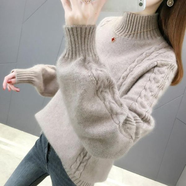 pullover korean sweater women knitted sweaters for women long sleeve basic white sweater plus size autumn woman pullover, White;black
pullover korean sweater women knitted sweaters for women long sleeve basic white sweater plus size autumn woman pullover, White;black