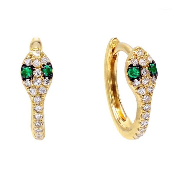 lozrunve bohemian jewelry fashion 925 sterling silver cz snake hoop huggie earring1, Golden;silver
lozrunve bohemian jewelry fashion 925 sterling silver cz snake hoop huggie earring1, Golden;silver