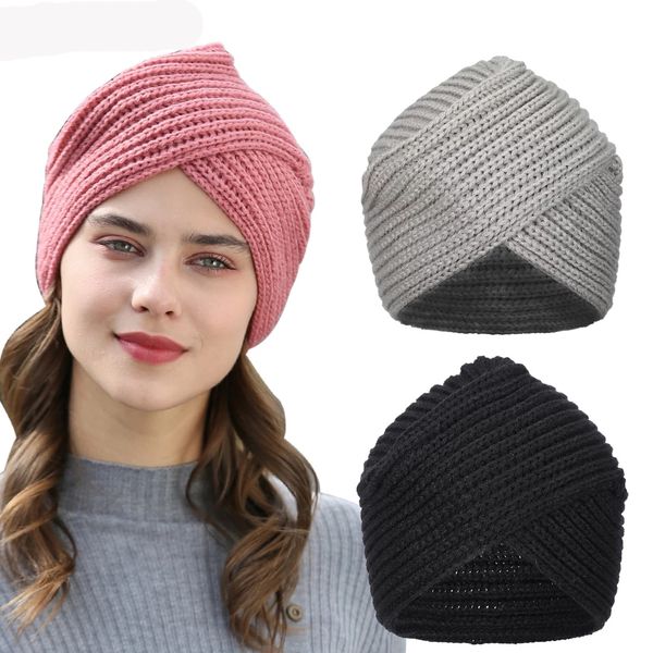 soft wool acrylic crochet knitted cap winter warm casual muslim crossed turban hat black pink elastic turba chemo cap, Blue;gray
soft wool acrylic crochet knitted cap winter warm casual muslim crossed turban hat black pink elastic turba chemo cap, Blue;gray
