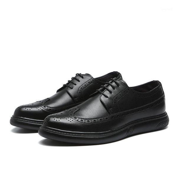 genuine leather dress men shoes lace up men oxfords business wedding formal flats shoes for1, Black
genuine leather dress men shoes lace up men oxfords business wedding formal flats shoes for1, Black