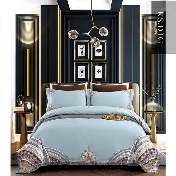 bedding sets 100s high density stately blue home textile court egyptian cotton bed linen duvet cover sheet1
bedding sets 100s high density stately blue home textile court egyptian cotton bed linen duvet cover sheet1
