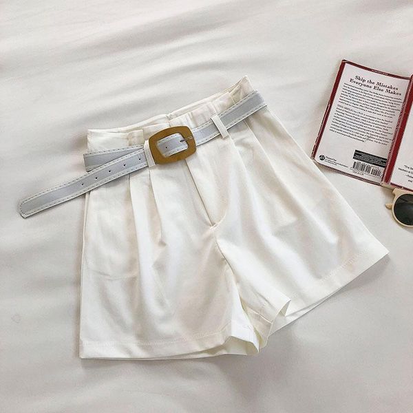 spring autumn women's shorts korean style pure color wild casual wide leg shorts new loose high waist ll5201, White;black
spring autumn women's shorts korean style pure color wild casual wide leg shorts new loose high waist ll5201, White;black