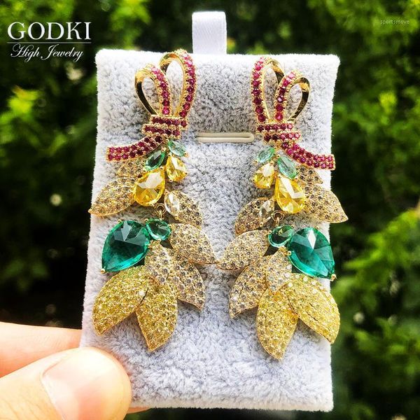 dangle & chandelier godki multicolor waterdrop dubai bridal earring for women wedding party engagement jewelry trendy cubic zircon20211, Silver
dangle & chandelier godki multicolor waterdrop dubai bridal earring for women wedding party engagement jewelry trendy cubic zircon20211, Silver