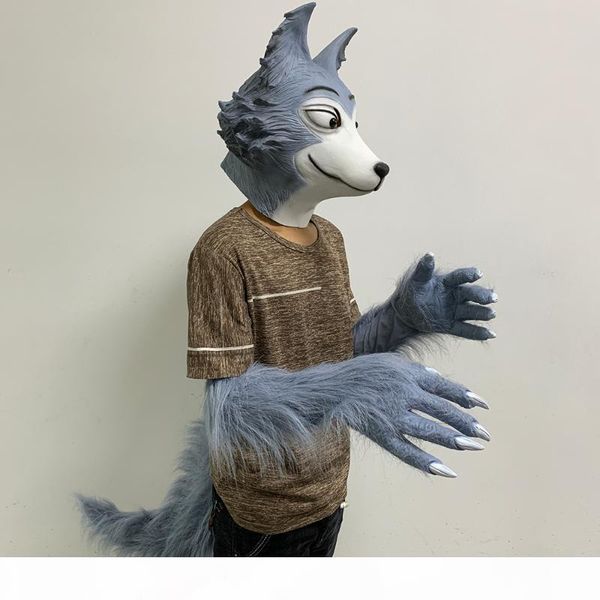 аниме beastars legosi косплей перчатки маска tail латекс для взрослых животных костюм реквизит wolf
аниме beastars legosi косплей перчатки маска tail латекс для взрослых животных костюм реквизит wolf