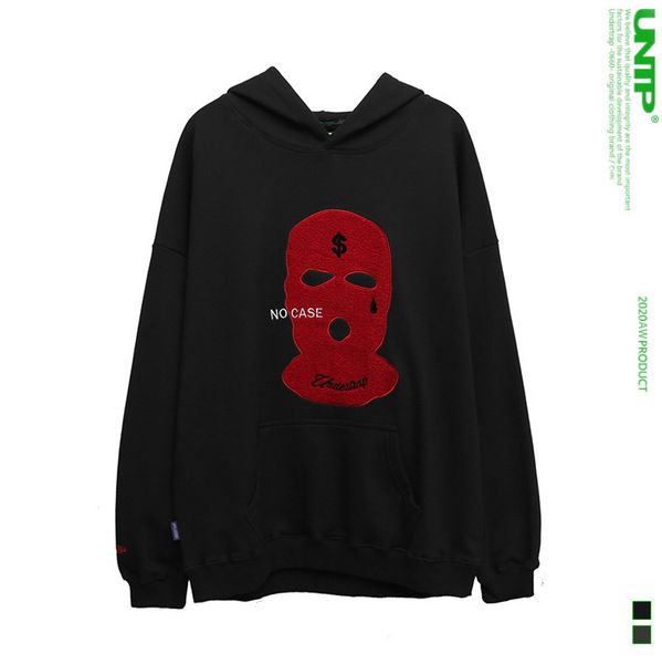 untp men's wear autumn and winter guochao high street gangster style hip hop trend embroidery loose crew neck pullover sweater, Black
untp men's wear autumn and winter guochao high street gangster style hip hop trend embroidery loose crew neck pullover sweater, Black