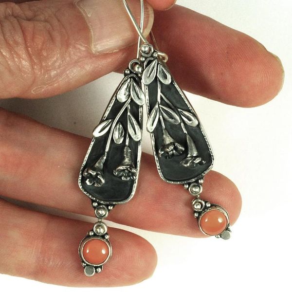 dangle & chandelier vintage earrings for women bohemian earring ethnic copper color double flower beaded handmade jewelry o4d333, Silver
dangle & chandelier vintage earrings for women bohemian earring ethnic copper color double flower beaded handmade jewelry o4d333, Silver