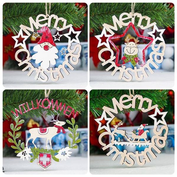 wooden ring new wreath christmas pendant ornaments decorations for home personalize gifts uvq0
wooden ring new wreath christmas pendant ornaments decorations for home personalize gifts uvq0