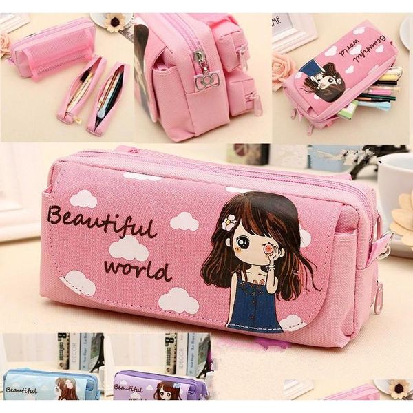 cute beautiful world canvas pencil case kawaii girl school supplies pencil bag pen bag pouch student stationery brmug
cute beautiful world canvas pencil case kawaii girl school supplies pencil bag pen bag pouch student stationery brmug