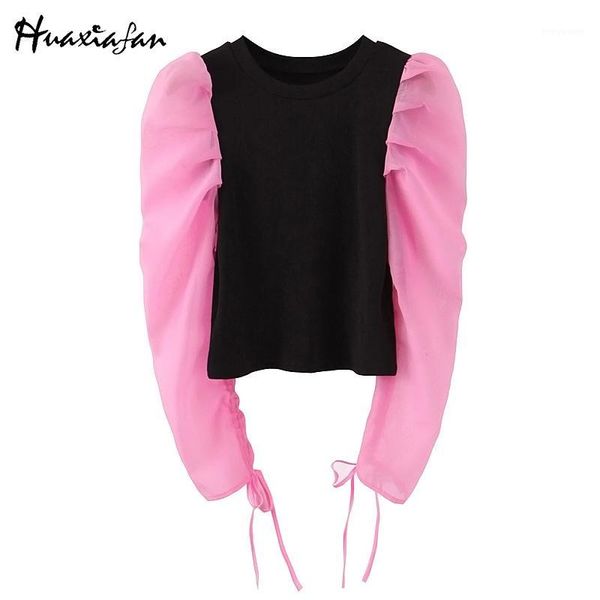 huaixafan shirts organza chic blouse women bandage puff long sleeve streetwear o neck shirt female vintage stylish blouses 1, White
huaixafan shirts organza chic blouse women bandage puff long sleeve streetwear o neck shirt female vintage stylish blouses 1, White