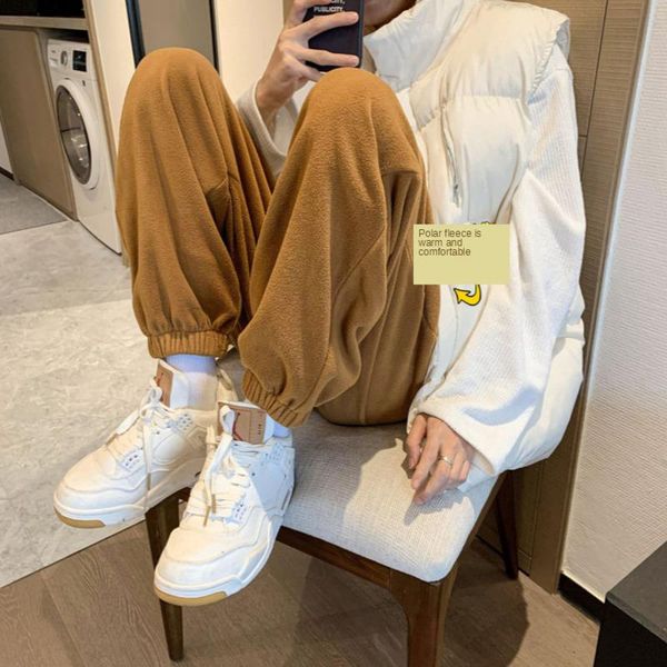 men's pants winter plus cashmere lamb wool warm fashion casual men streetwear loose hip-hop straight trousers mens m-2xl, Black
men's pants winter plus cashmere lamb wool warm fashion casual men streetwear loose hip-hop straight trousers mens m-2xl, Black