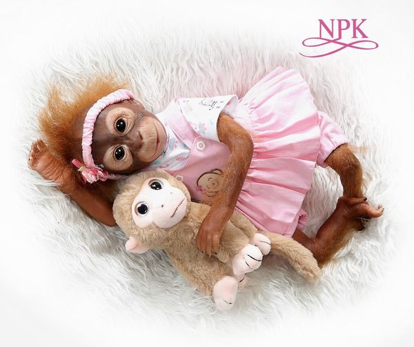 npk new 52cm handmade detailed paint reborn baby monkey newborn baby collectible art 1011
npk new 52cm handmade detailed paint reborn baby monkey newborn baby collectible art 1011