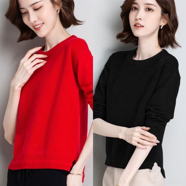 ce4kg short round neck pullover knitwear loose color knitwear pullover sweater bottoming shirt korean show solid thin women's fashion i, White;black
ce4kg short round neck pullover knitwear loose color knitwear pullover sweater bottoming shirt korean show solid thin women's fashion i, White;black