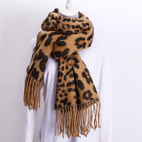 popular winter and winter thickening warm imitation cashmere scarf 2020 new extended leopard stripe shawl neck scarf, Blue;gray
popular winter and winter thickening warm imitation cashmere scarf 2020 new extended leopard stripe shawl neck scarf, Blue;gray