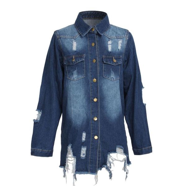 women's jackets women casual plus size shirt coat female long sleeve irregular single row buttons denim jacket for vacation party trave, Black;brown
women's jackets women casual plus size shirt coat female long sleeve irregular single row buttons denim jacket for vacation party trave, Black;brown