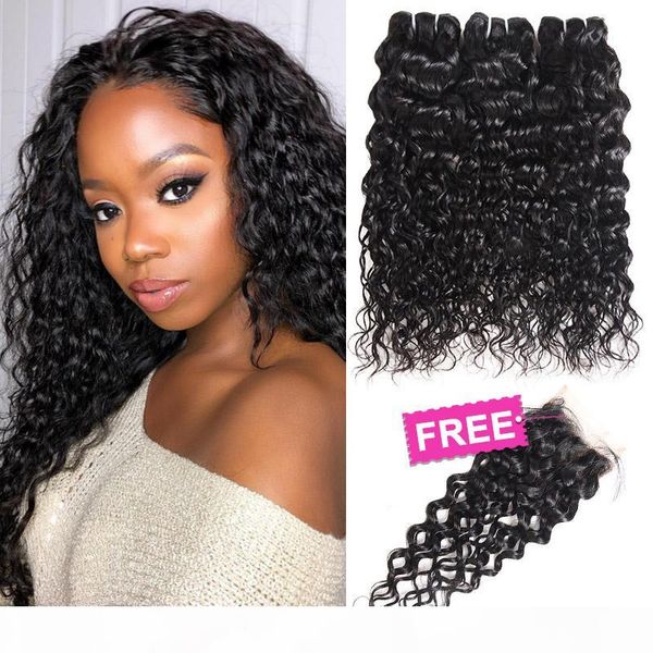 brazilian hair extensions indian human hair bundles peruvian curly body wave buy 3bundles get a closure straight loose wave water wave, Black
brazilian hair extensions indian human hair bundles peruvian curly body wave buy 3bundles get a closure straight loose wave water wave, Black