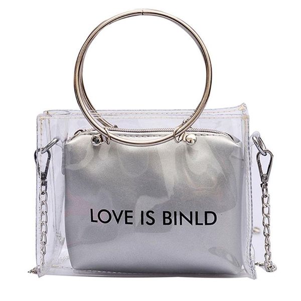 dcos fashion women bag set transparent shoulder bag+clutch for teenage girls fashion jelly crossbody bag circle handle tote
dcos fashion women bag set transparent shoulder bag+clutch for teenage girls fashion jelly crossbody bag circle handle tote