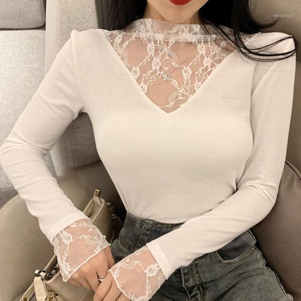 shintimes t shirt women long sleeve slim tshirt women vogue t shirt lace patchwork tee femme womens clothing1, White
shintimes t shirt women long sleeve slim tshirt women vogue t shirt lace patchwork tee femme womens clothing1, White