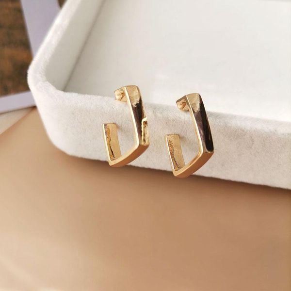 hoop & huggie fashion temperament clean simple geometric square metal eearrings female 2594, Golden;silver
hoop & huggie fashion temperament clean simple geometric square metal eearrings female 2594, Golden;silver