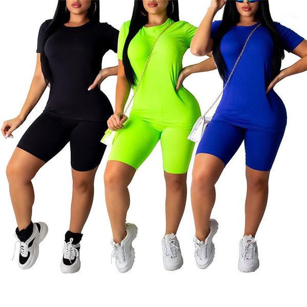 gym clothing 2021 fashion trend women sports suit summer casual fitness jogging sweatshirt skinny shorts 2 pcs set simple lounge wear1, White;black
gym clothing 2021 fashion trend women sports suit summer casual fitness jogging sweatshirt skinny shorts 2 pcs set simple lounge wear1, White;black
