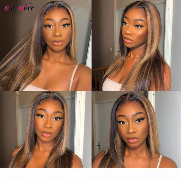 4 27 highlight wig straight lace front wig 13x4x1 middle part lace part 180 density brazilian transparent human hair wigs, Black;brown
4 27 highlight wig straight lace front wig 13x4x1 middle part lace part 180 density brazilian transparent human hair wigs, Black;brown