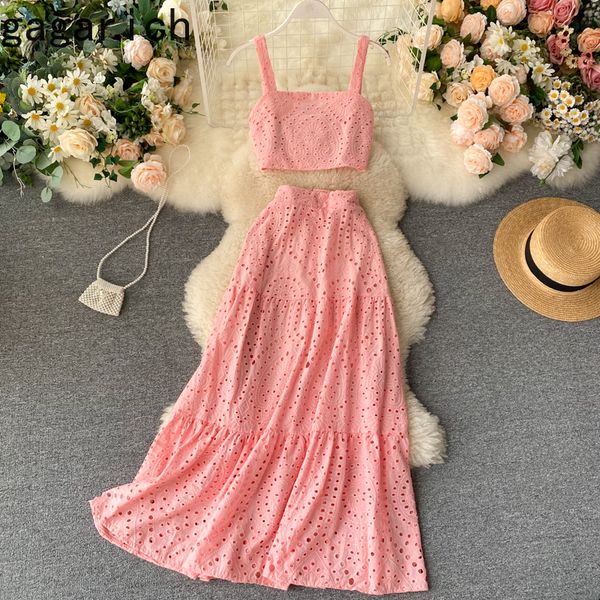 gagarich women two piece set 2020 new female western beach style camisole wild long skirt fashion ladies suit t200702, White
gagarich women two piece set 2020 new female western beach style camisole wild long skirt fashion ladies suit t200702, White