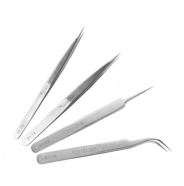 stainless steel tweezers false eyelash tweezers eyelash extension curler nipper hair removal clip clamp makeup tools
stainless steel tweezers false eyelash tweezers eyelash extension curler nipper hair removal clip clamp makeup tools