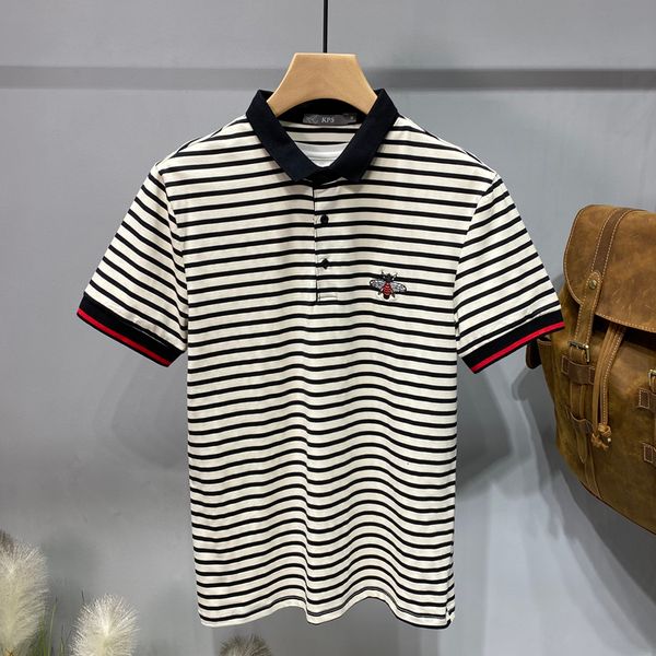 striped 2021 high new men embroidered bees fashion hip skateboard cotton shirt # n235 brdn, White;black
striped 2021 high new men embroidered bees fashion hip skateboard cotton shirt # n235 brdn, White;black