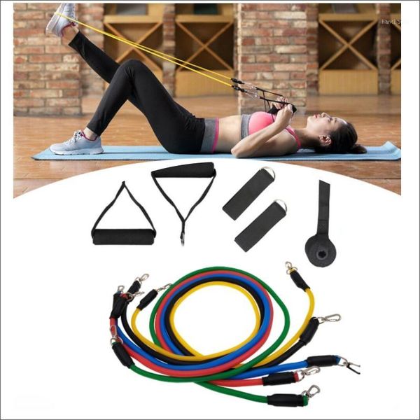 resistance bands 11pcs/set pull rope fitness exercises rubber loop tube gym exercise pilates yoga workout equipments1
resistance bands 11pcs/set pull rope fitness exercises rubber loop tube gym exercise pilates yoga workout equipments1