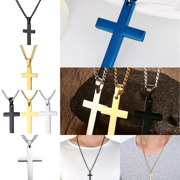 men stainless cross pendant necklaces fashionmrrls religion mens faith crucifix charm titanium steel chain for women fas
men stainless cross pendant necklaces fashionmrrls religion mens faith crucifix charm titanium steel chain for women fas