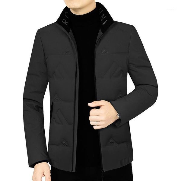 middle aged men's light white duck down down jacket winter 2020 new stand collar short father's winter coat man1, Black
middle aged men's light white duck down down jacket winter 2020 new stand collar short father's winter coat man1, Black