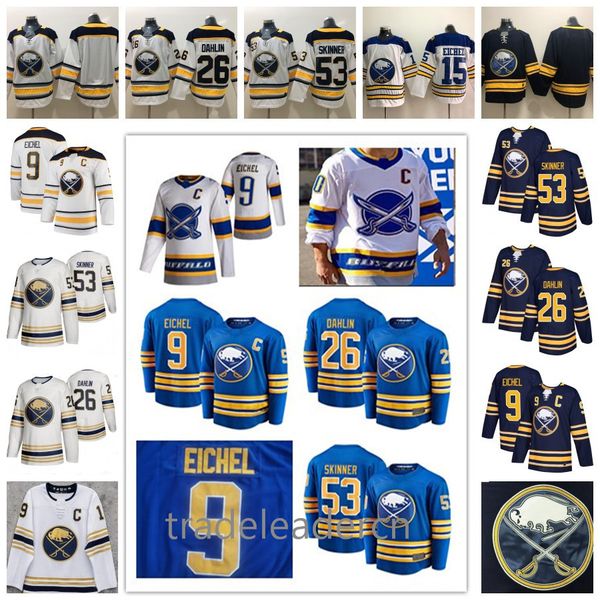 2021 reverse buffalo sabres jack eichel rasmus dahlin jeff skinner blank home royal navy blue white away stitched ice hockey jerseys, Black;red
2021 reverse buffalo sabres jack eichel rasmus dahlin jeff skinner blank home royal navy blue white away stitched ice hockey jerseys, Black;red