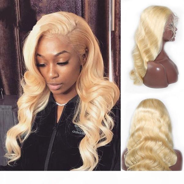 new style body wave 613 blonde lace front wig full lace human hair wig with baby hair for black women ing, Black;brown
new style body wave 613 blonde lace front wig full lace human hair wig with baby hair for black women ing, Black;brown