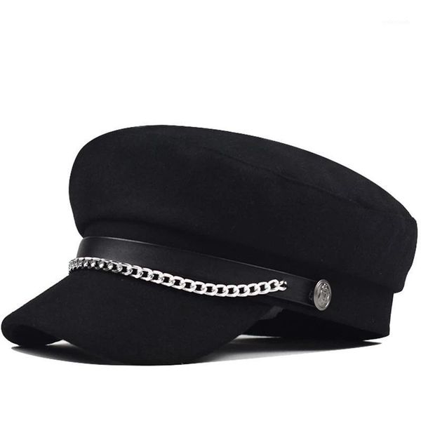 berets 2021 black wool for women female flat army cap salior hat girl travel ladies painters cap1, Blue;gray
berets 2021 black wool for women female flat army cap salior hat girl travel ladies painters cap1, Blue;gray