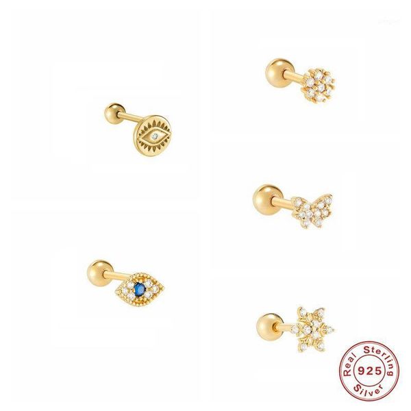 stud aide evil eye earrings sterling silver 925 blue zircon cartilage for women femme charm jewelry piercing lengua1, Golden;silver
stud aide evil eye earrings sterling silver 925 blue zircon cartilage for women femme charm jewelry piercing lengua1, Golden;silver