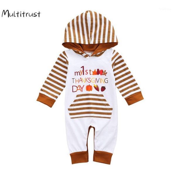 baby thanksgiving clothes long sleeve jumpsuit autumn fashion stripe and letter pattern hooded one piece size 0-24m1, Blue
baby thanksgiving clothes long sleeve jumpsuit autumn fashion stripe and letter pattern hooded one piece size 0-24m1, Blue