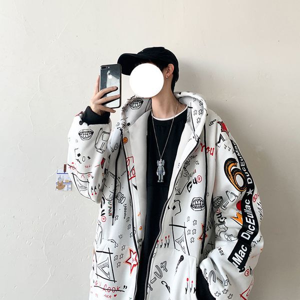 new men's hooded casual oversize jackets woman japanese style coats 2021 fashion male clothing korean streetwear 6g14, Black;brown
new men's hooded casual oversize jackets woman japanese style coats 2021 fashion male clothing korean streetwear 6g14, Black;brown