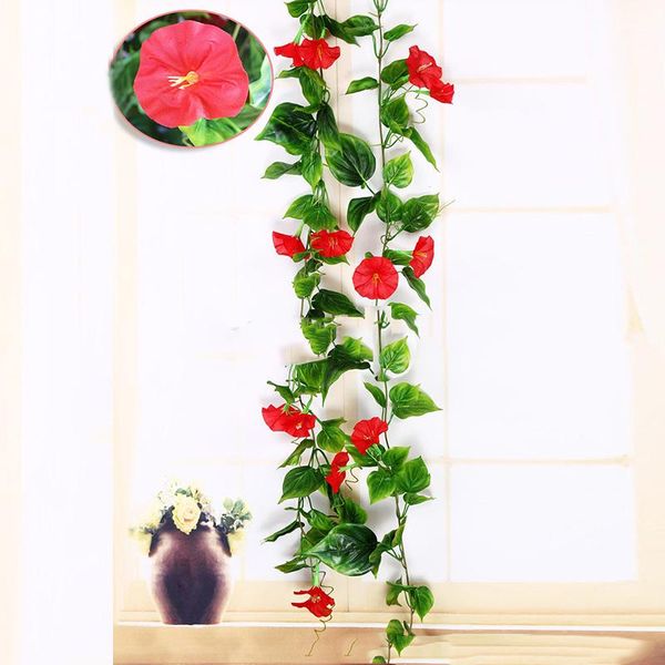 fake hanging rattan fake flowers rattan artificial vine petunia morning glory for party festive home decor supplies
fake hanging rattan fake flowers rattan artificial vine petunia morning glory for party festive home decor supplies